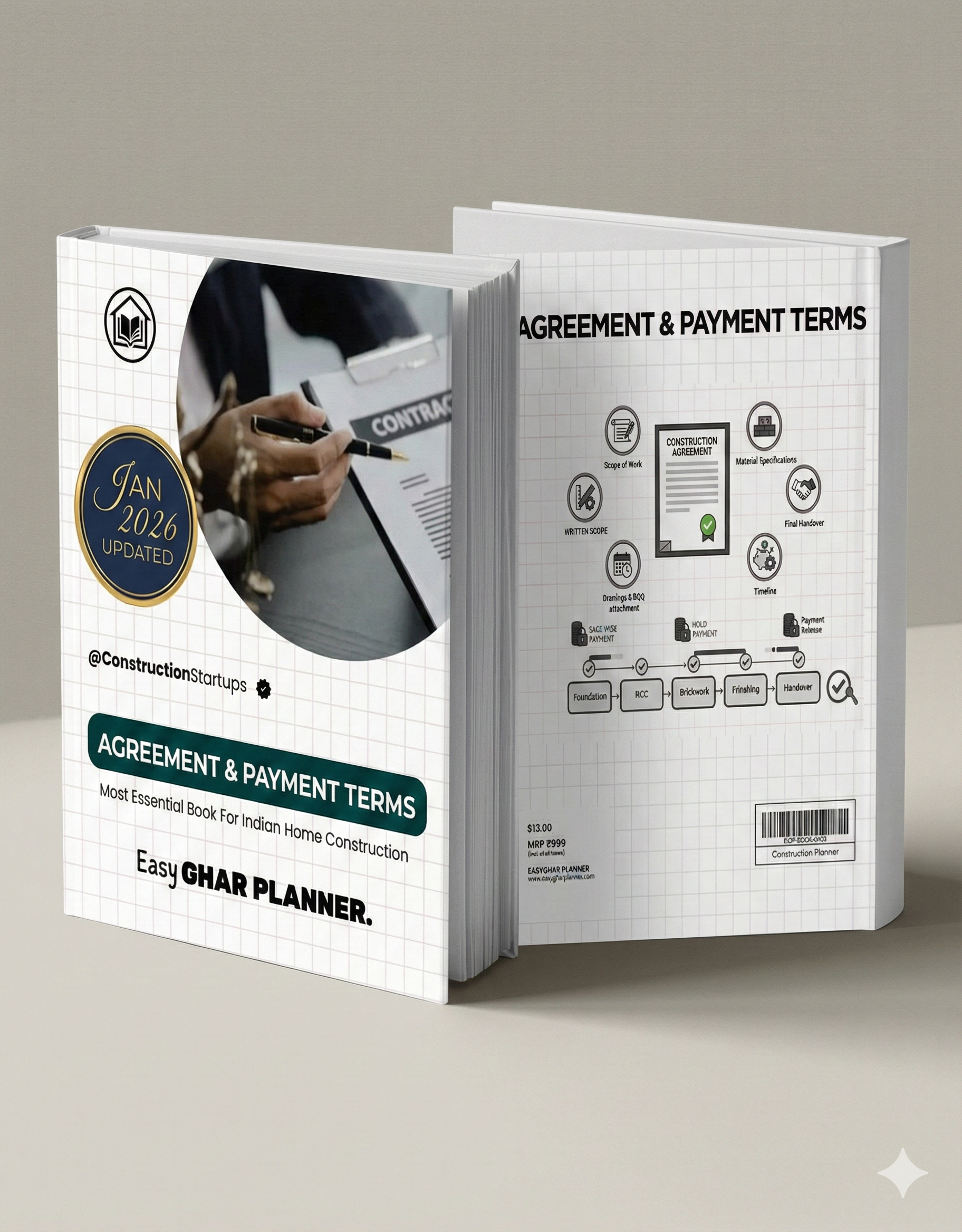 Agreement & Payment Terms [1 Printed + Ebook]