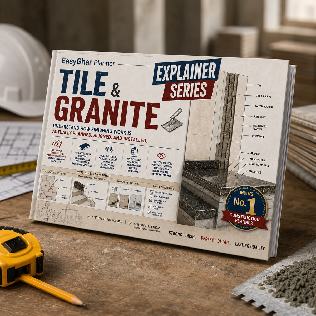Tile & Granite Explained (Visual Printed Guide)