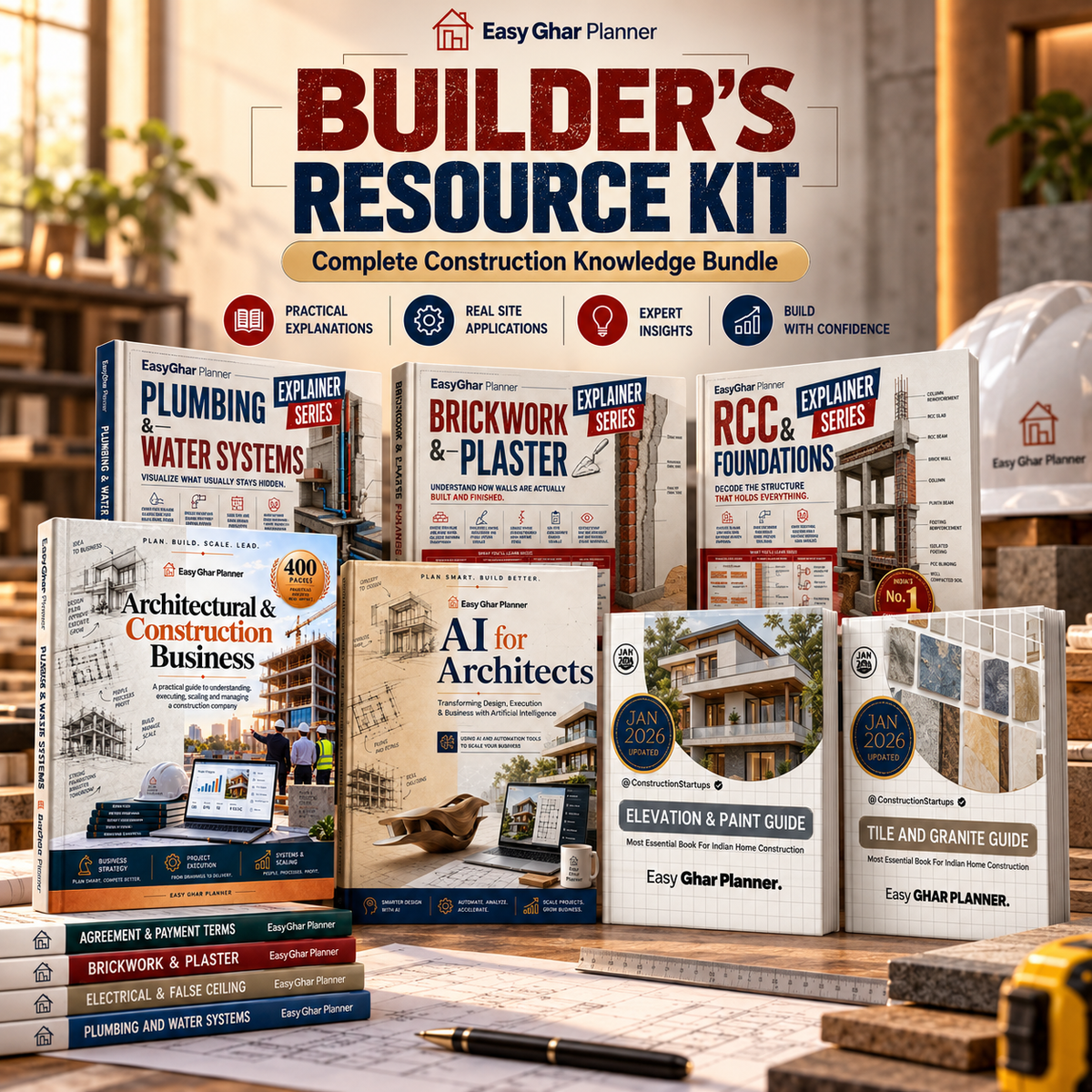 Builder's Resources Kit (Printed) -12 Books