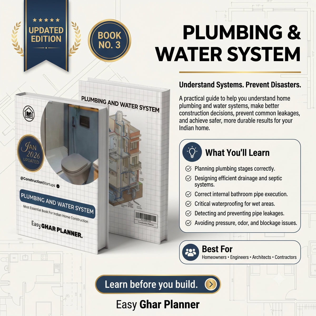 Plumbing book infographic